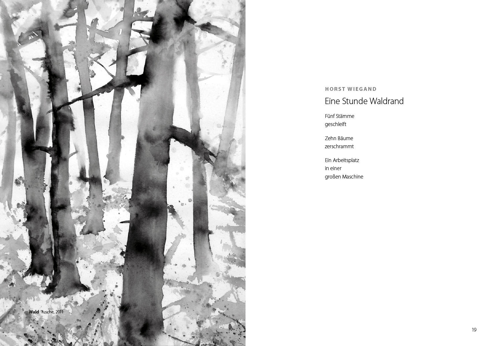 Horst Wiegand liest beim Schatzsucher-Event